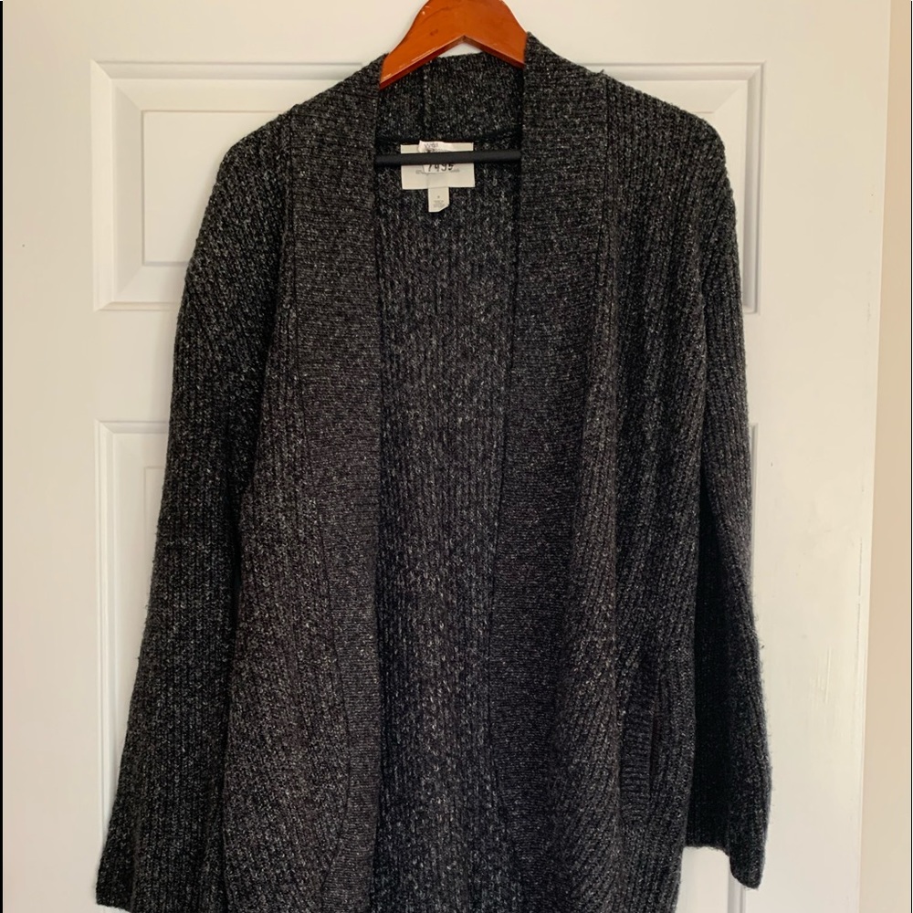 Hinge Like New, Warm, Long Open Cardigan